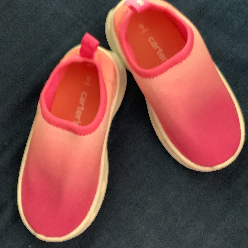 Carter's Girls Pink Ombre Slip-On Water shoes